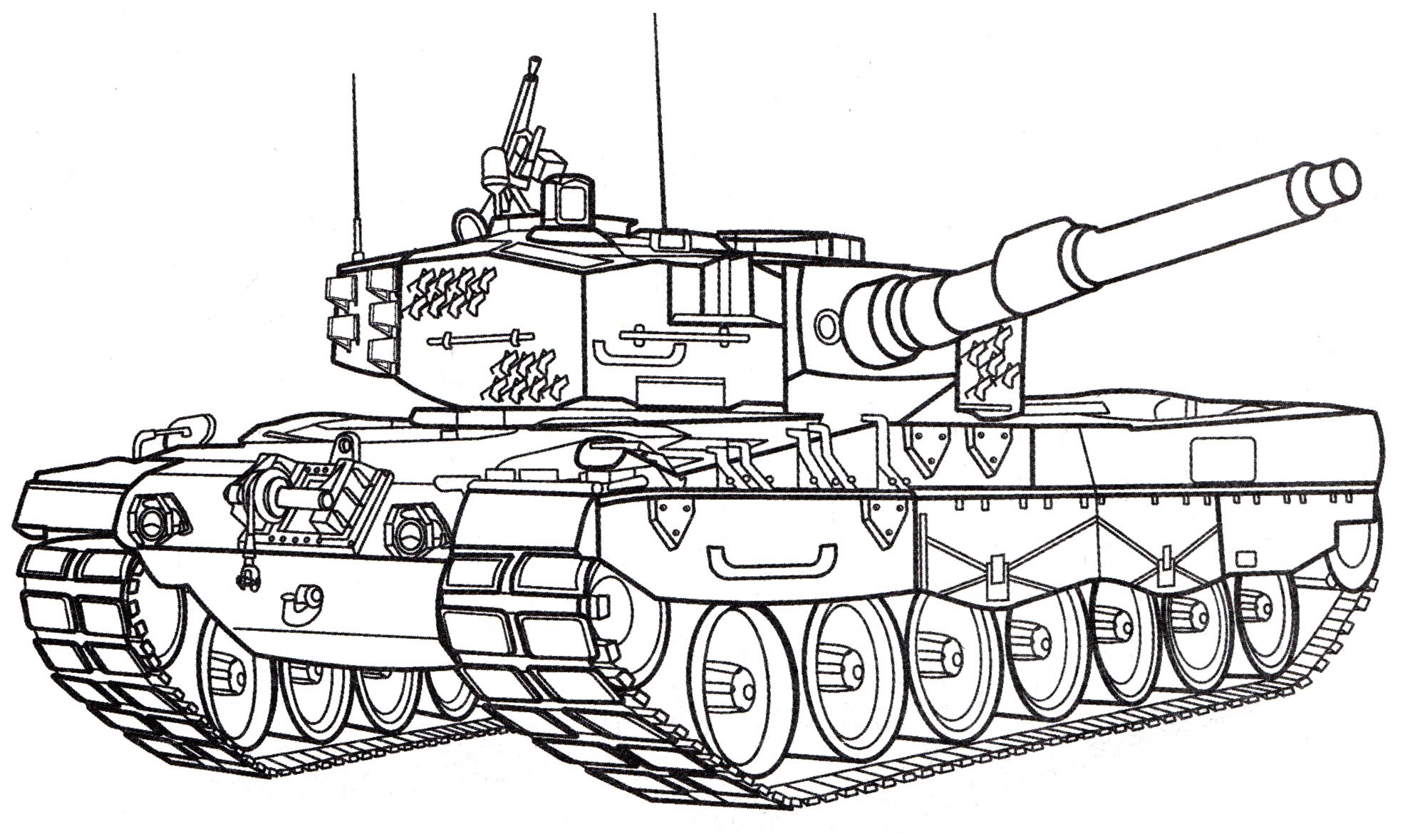 Раскраска танка т72