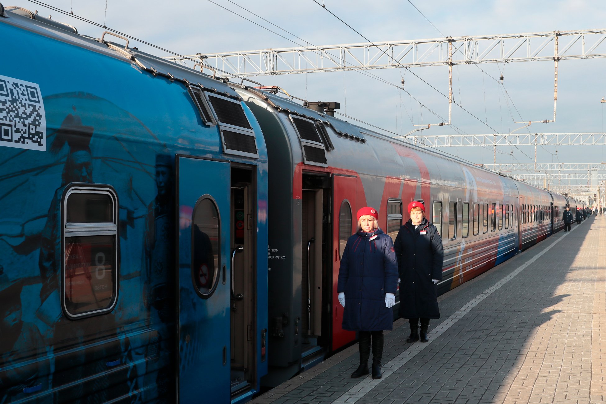 Фирменные поезда России в Сибири