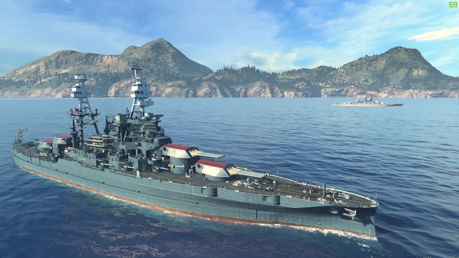 Линкор Аризона в World of Warships