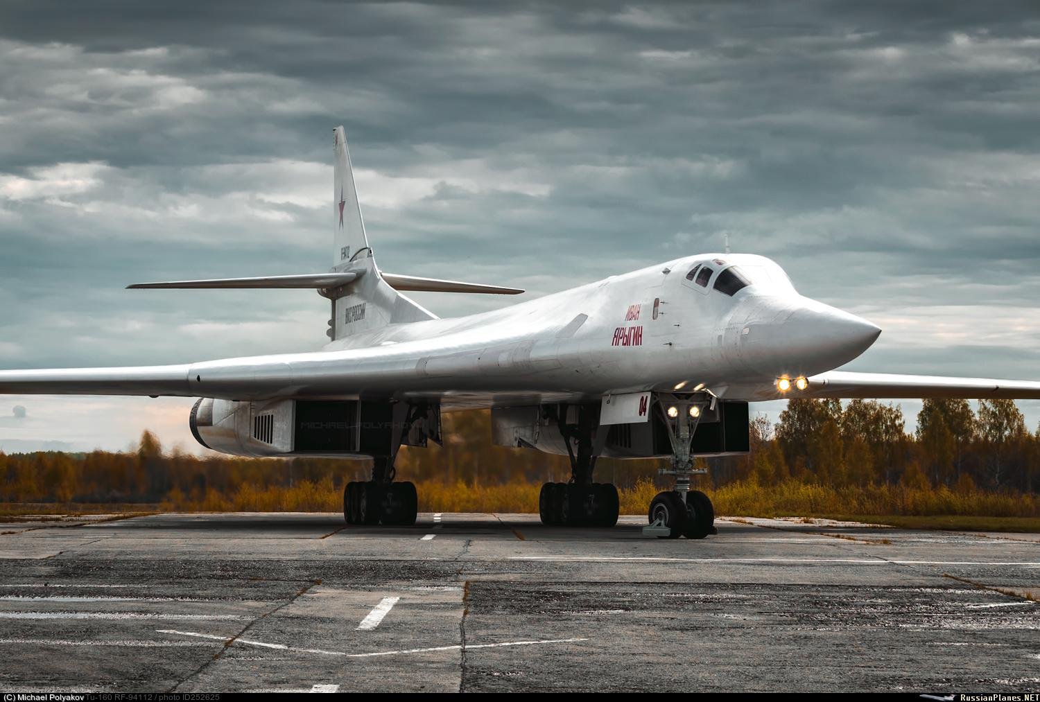 Самолет ту 160 Иван Ярыгин