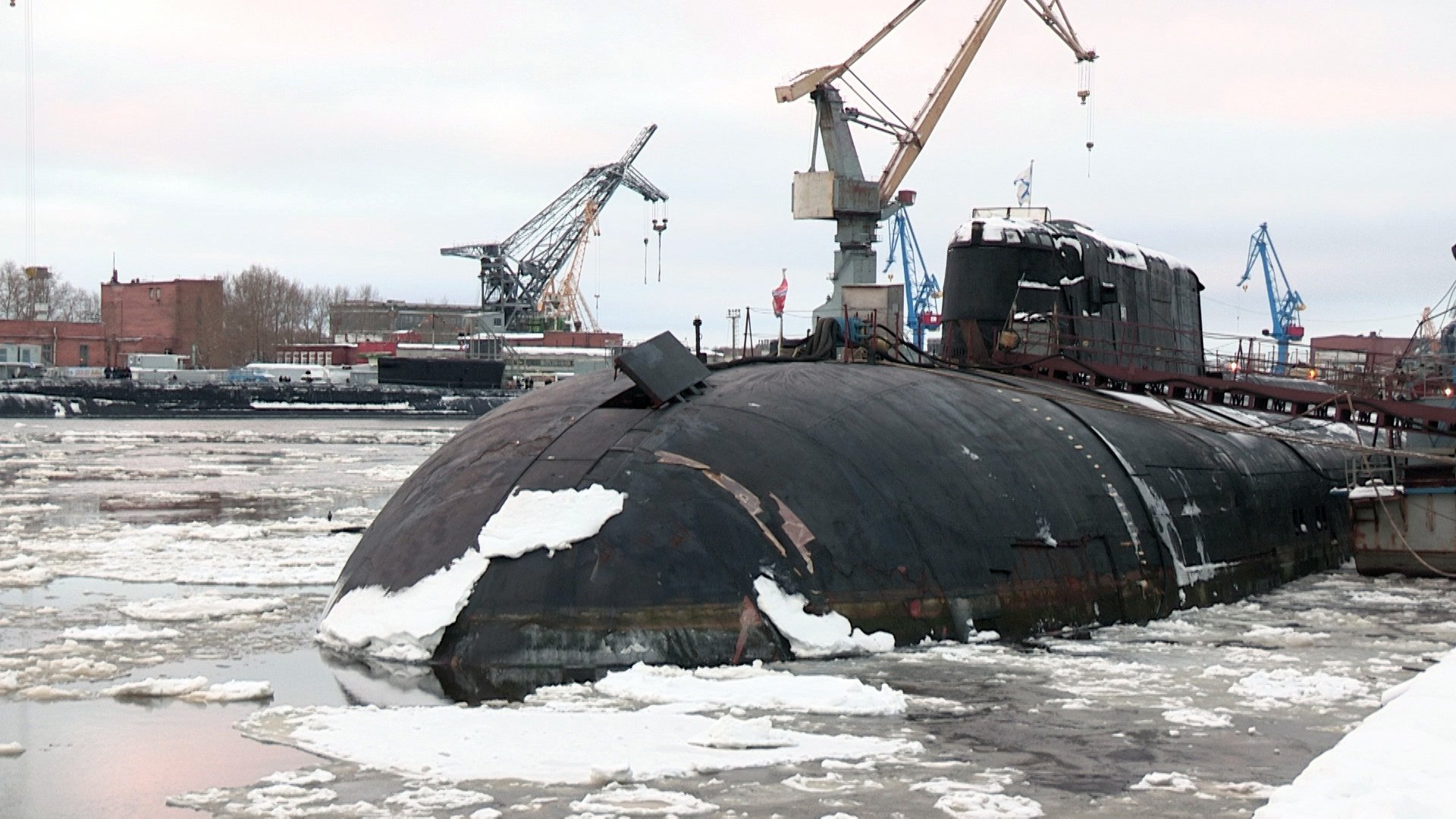 Северодвинск пляж подводная лодка