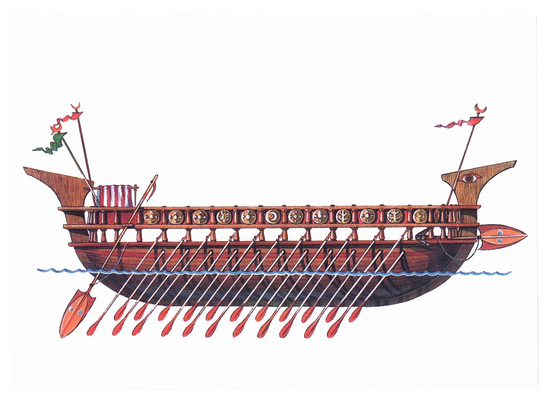 Весельное боевое судно. Финикийский бирема для кораблей. Ассиро-Финикийский боевой корабль. Финикия трирема. Римская бирема корабль.