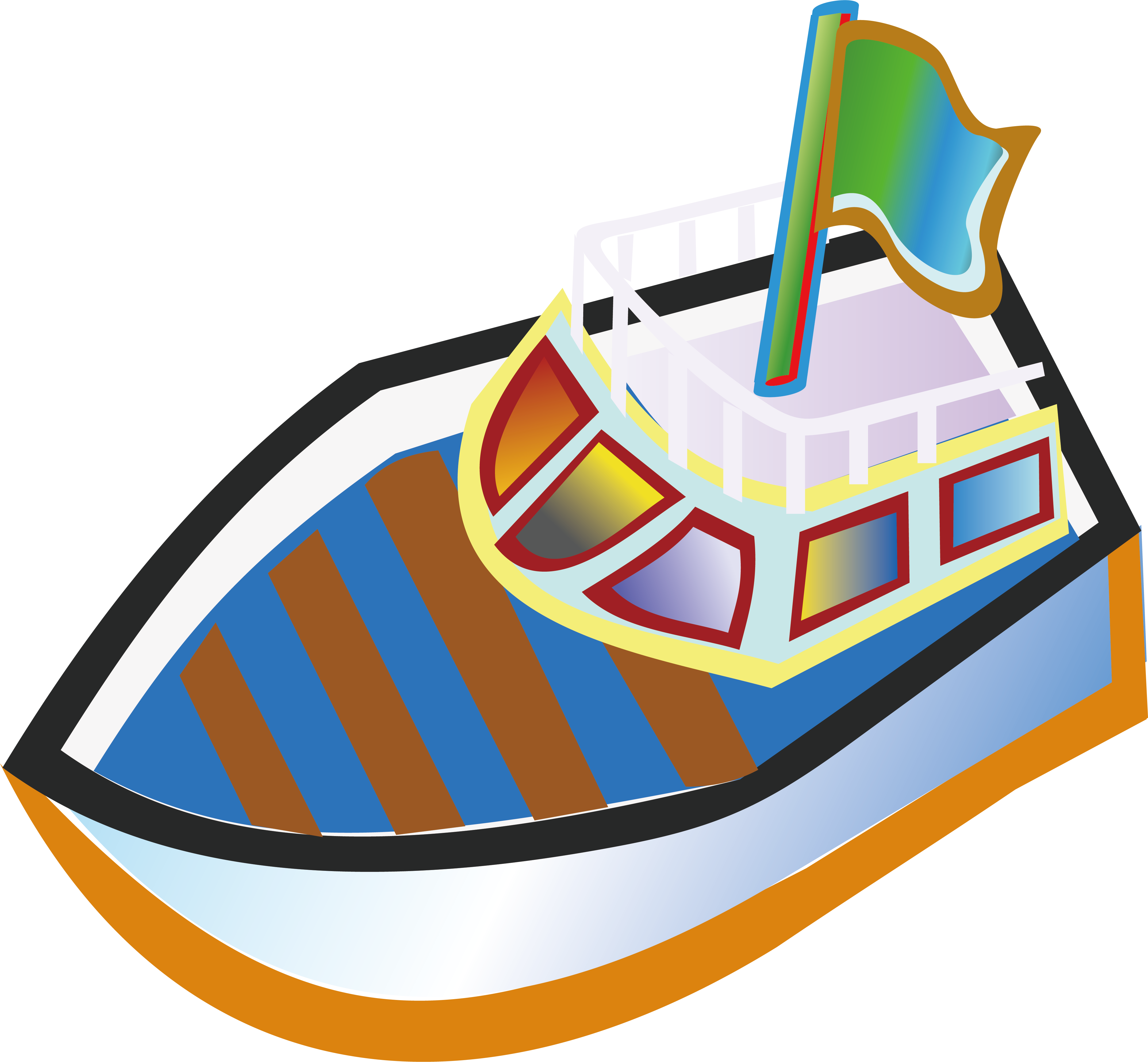 Моторная лодка рисунок для детей