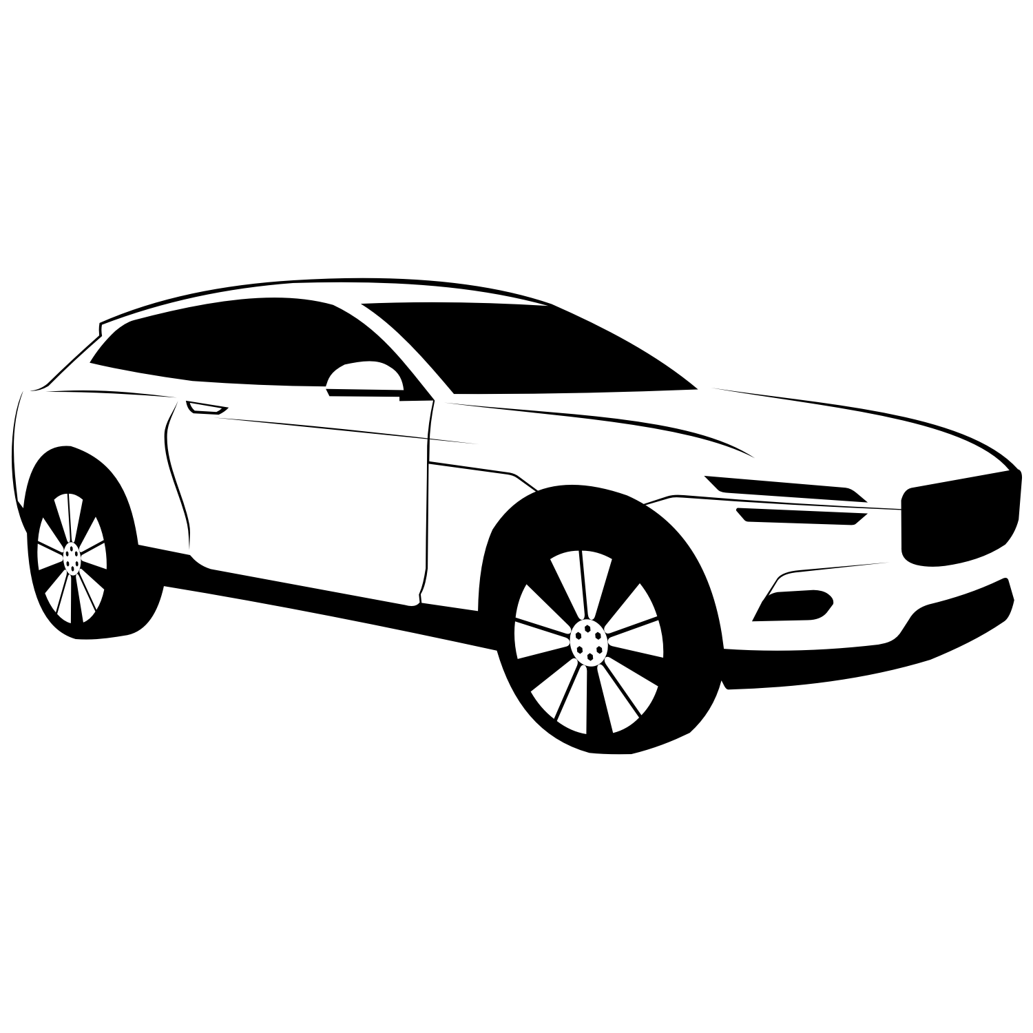 Картинка машинка белая. Автомобиль векторный рисунок. Силуэт автомобиля. Машина контур. Автомобиль контурный рисунок.