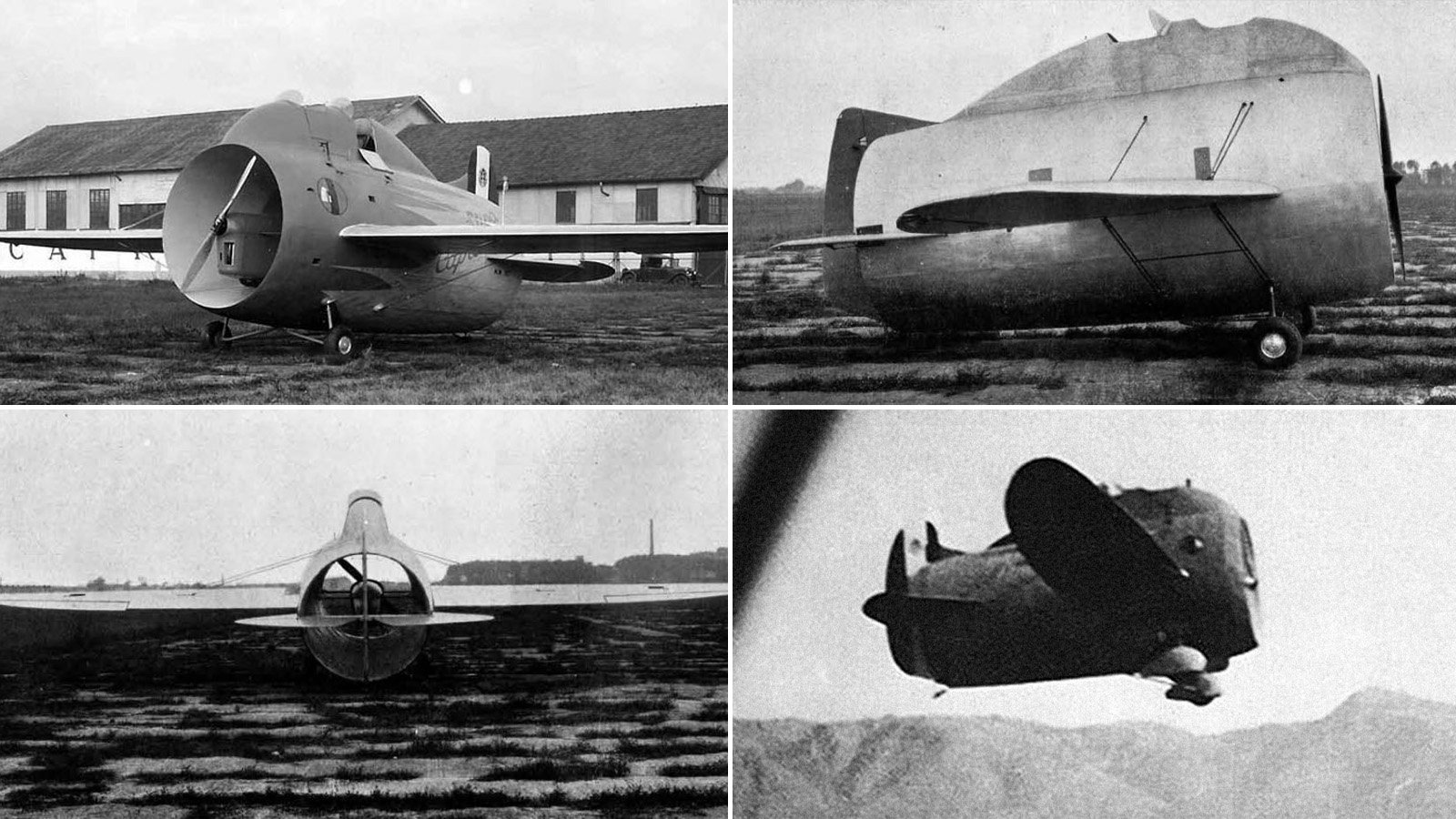 Необычные самолеты. Самолет-бочка Stipa-Caproni. Stipa-Caproni, 1932 год. Стипа Капрони самолет. Самолет Капрони бочка.