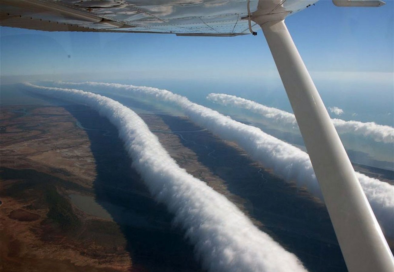 Облака Глория в Австралии