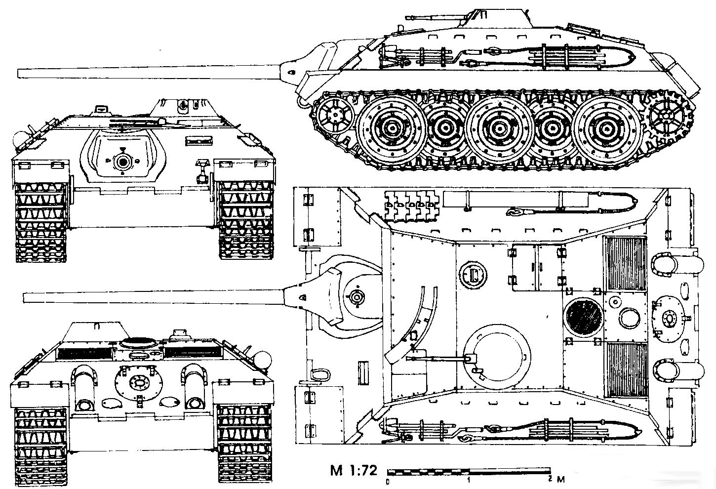 Схема танкового