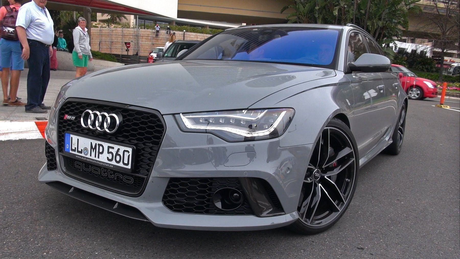 Ауди rs7 серая