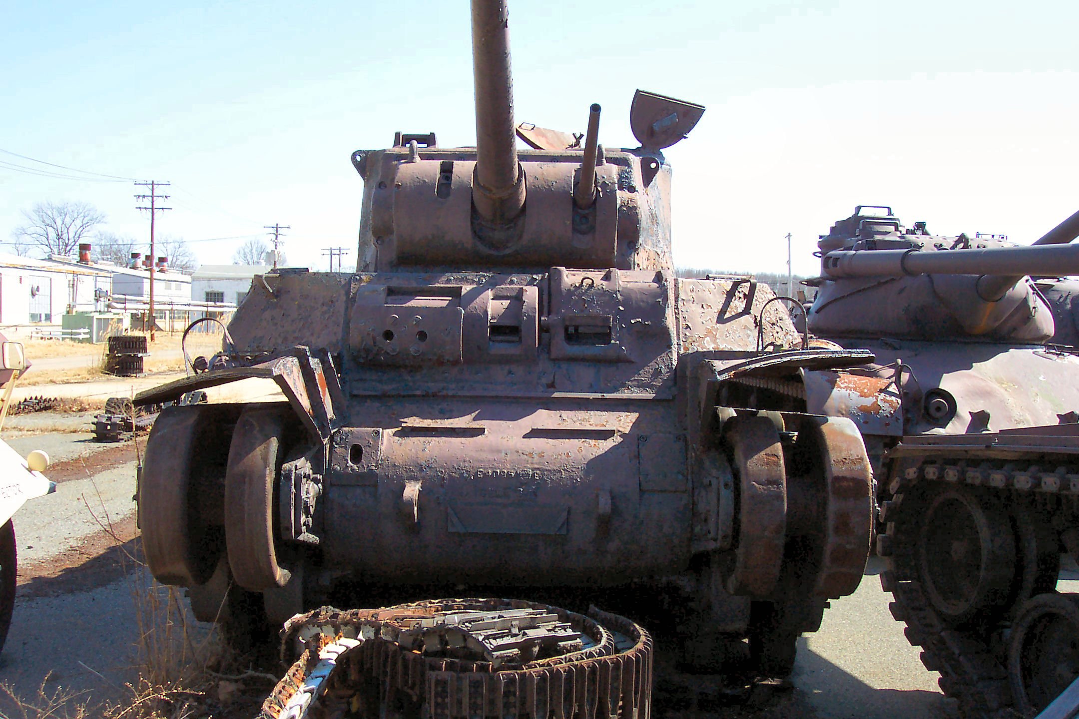 21 танковый. Абердин военный музей.