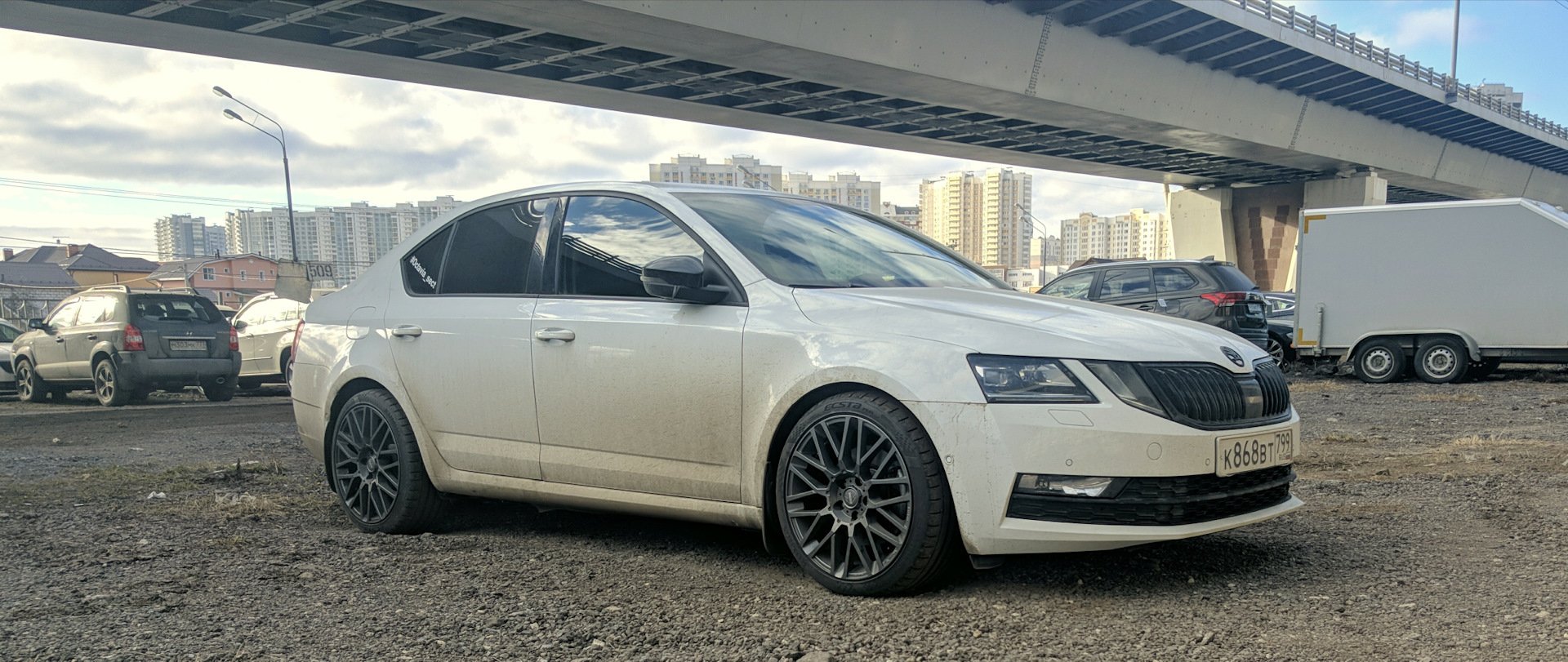 Skoda Octavia a7 на 18 дисках