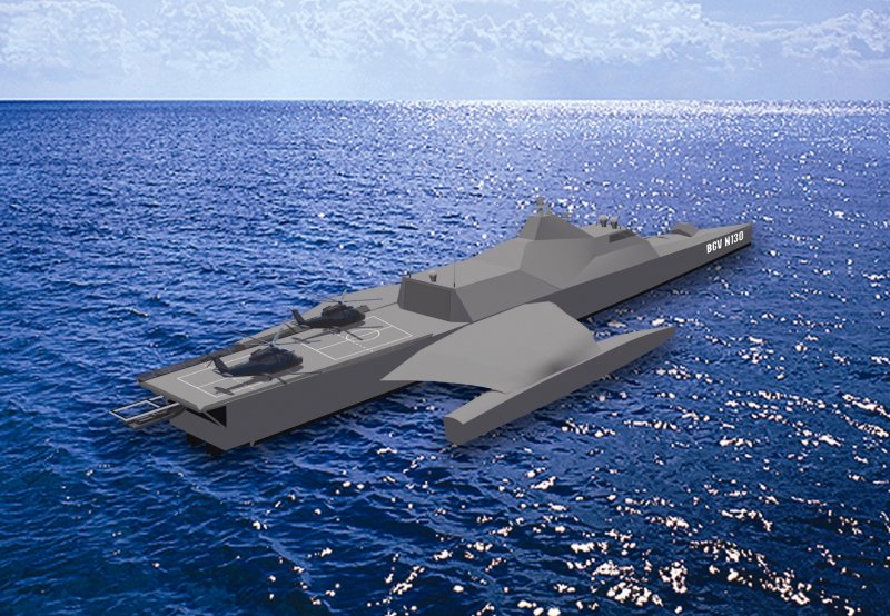 Корвет-тримаран «Русич-2400»