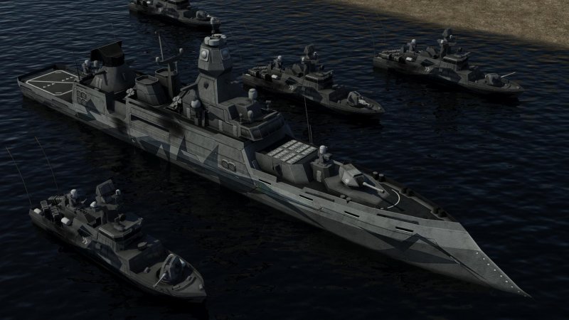 Военно-морские корабли будущего