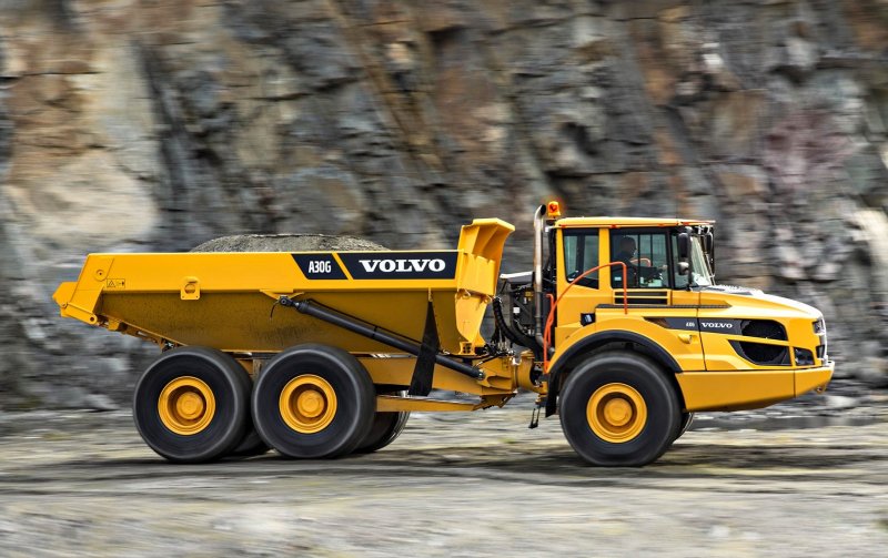 Сочлененный самосвал Volvo a30g