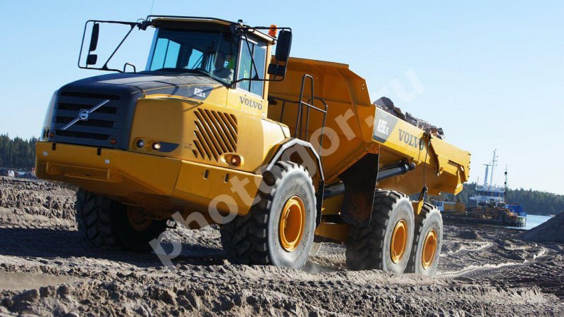 Сочленённый самосвал Volvo a35