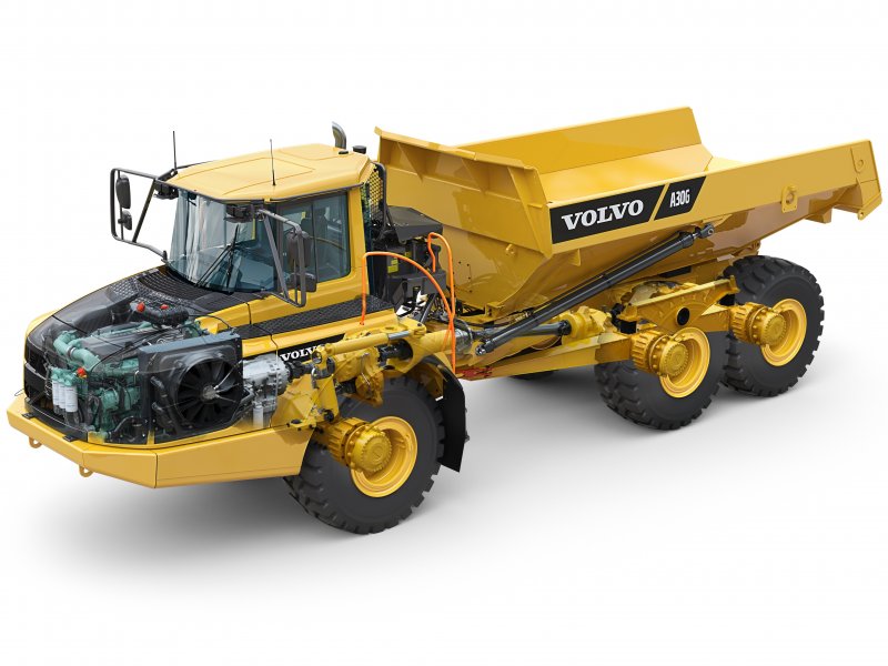 Самосвал Volvo a30d
