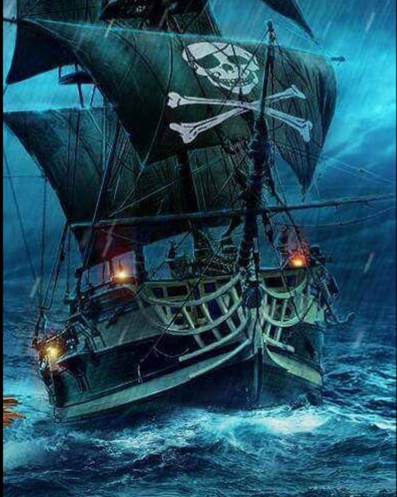 Корабль Генри Моргана черная Жемчужина
