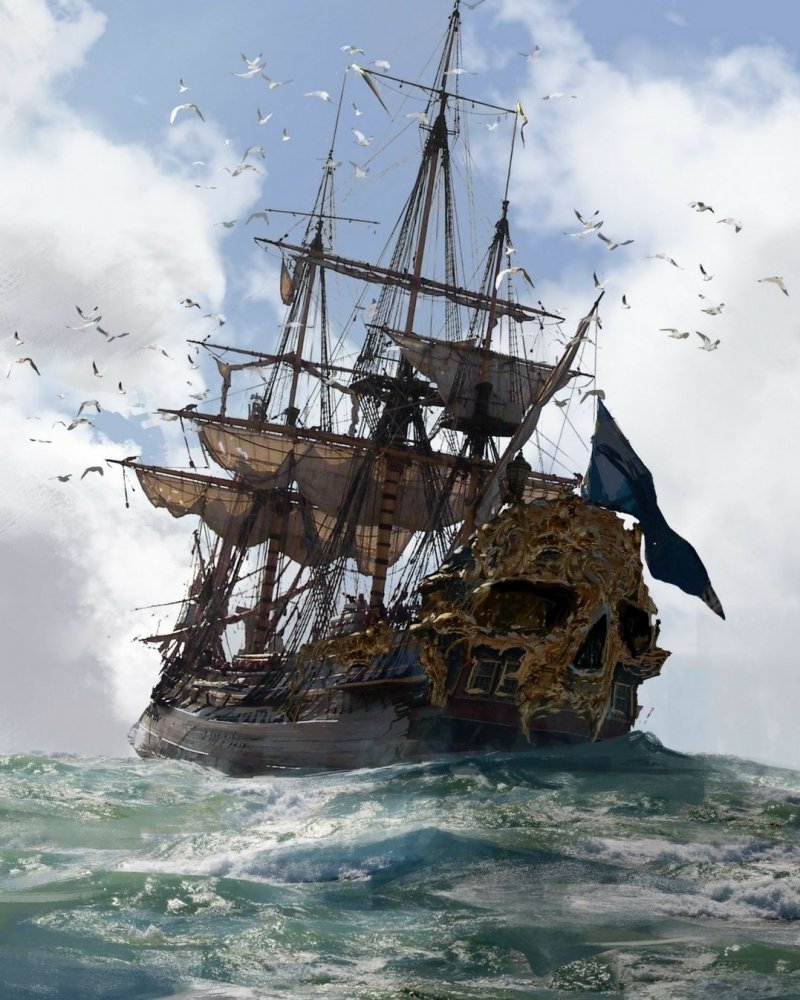 Пираты Карибского моря черная Жемчужина