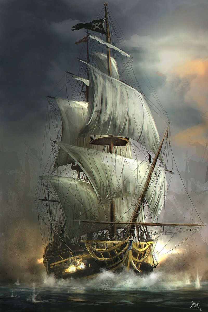 Корабль Генри Моргана черная Жемчужина