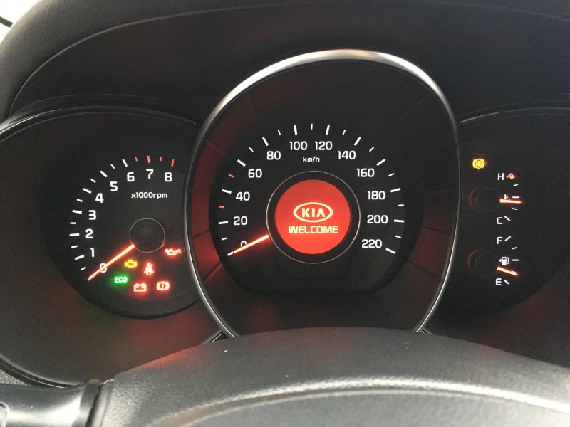 Приборка supervision Kia Rio 3