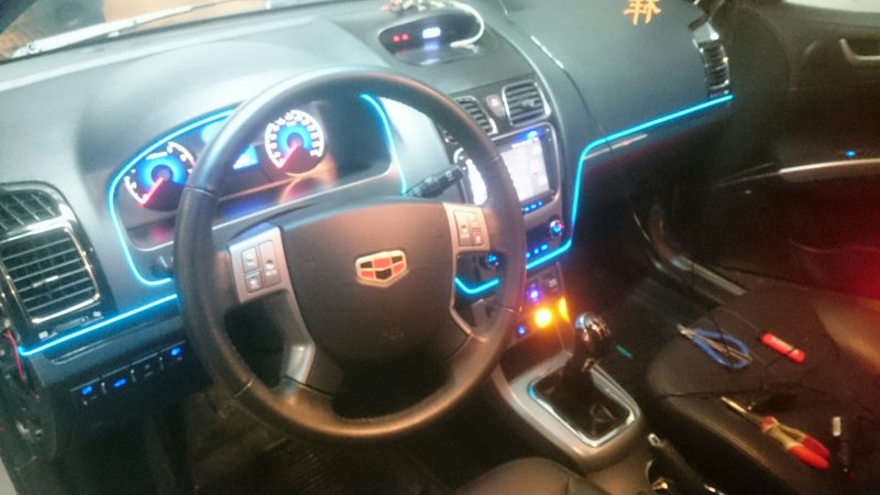 Geely Emgrand ec7 торпеда