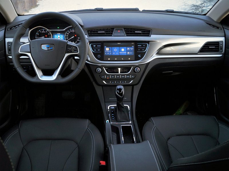 Geely Emgrand 7 2019 салон