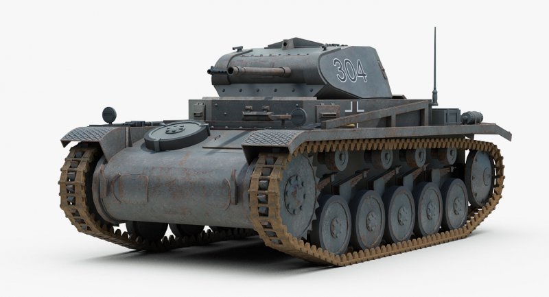 Немецкий танк т-2