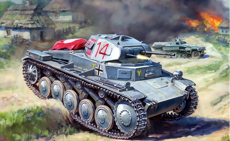 Танк панцер 2
