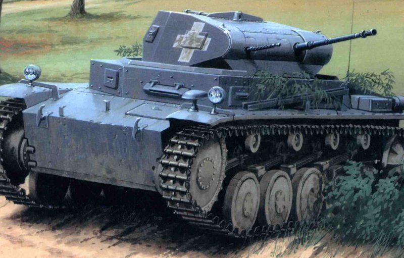 Танк панцер 2