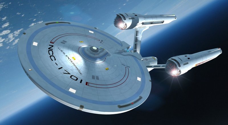 Звездолет Энтерпрайз NCC-1701 Звездный путь