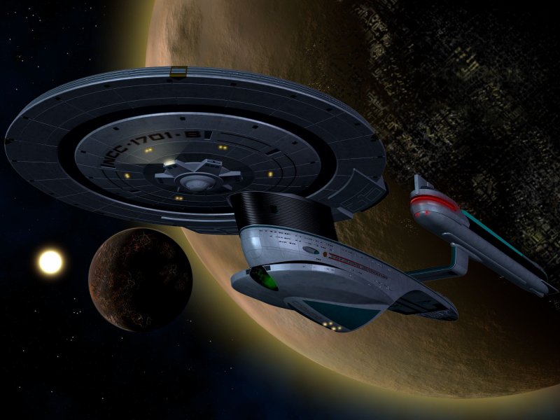 Звездолет Энтерпрайз NCC-1701 Звездный путь