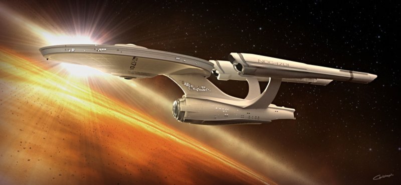 Звездолет Энтерпрайз NCC-1701 Звездный путь