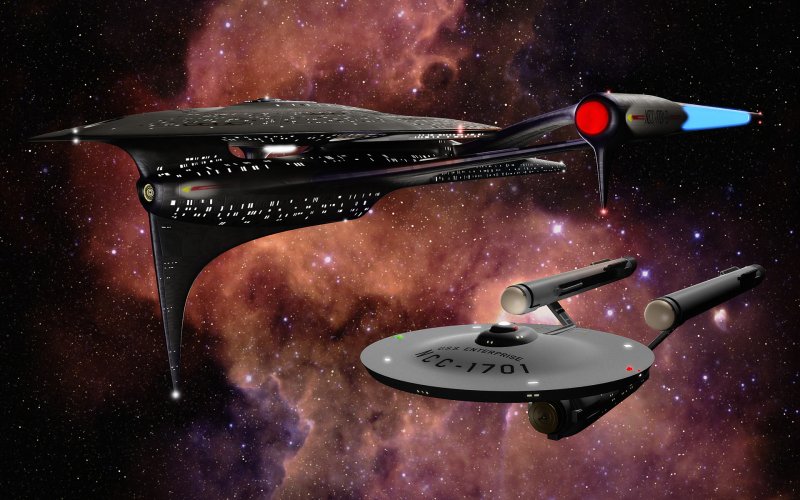 Star Trek корабль Энтерпрайз