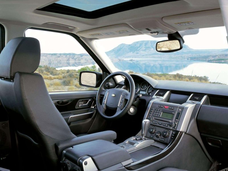 Land Rover range Rover Sport 2005 салон