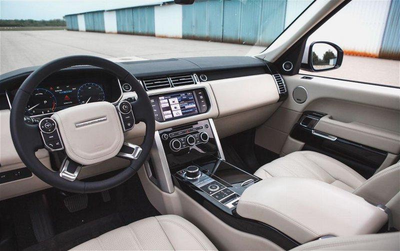 Land Rover range Rover 2017 салон