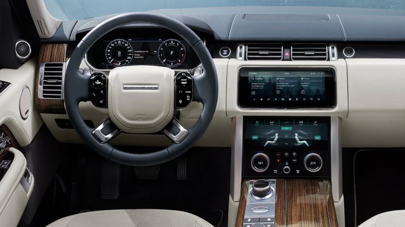 Land Rover range Rover 2019 салон