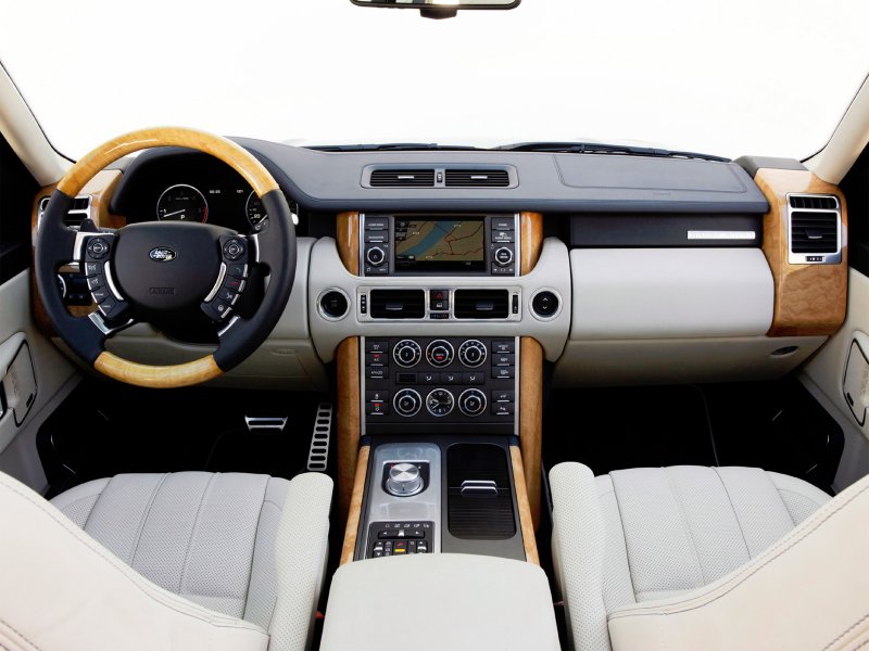 Land Rover range Rover l322 салон