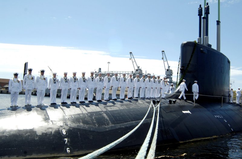 Построение на подводном лодке