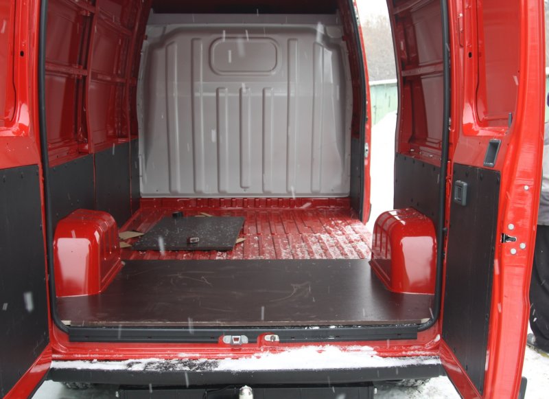 Обшивка фургона Fiat Ducato 244