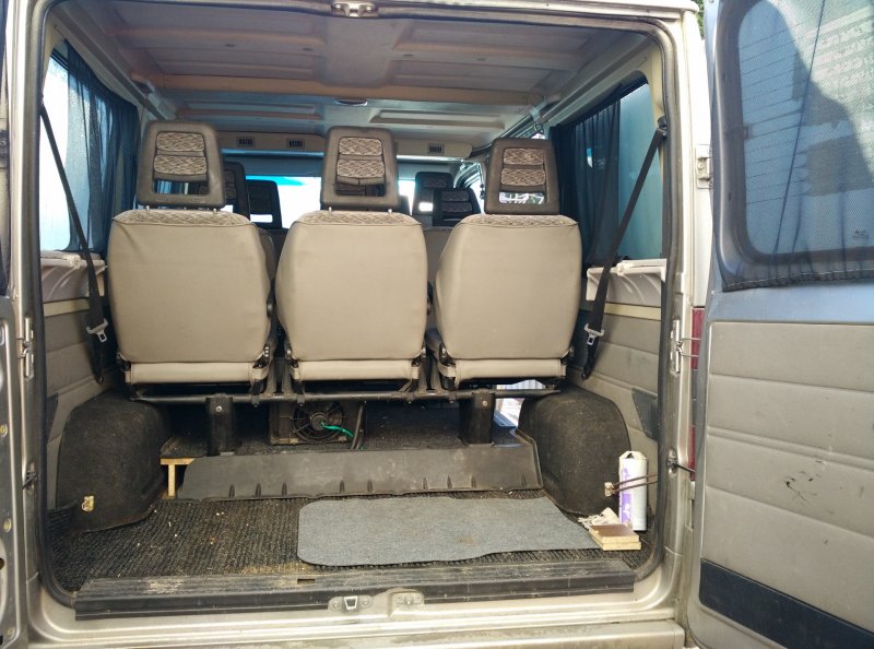 Fiat Ducato салон 2001