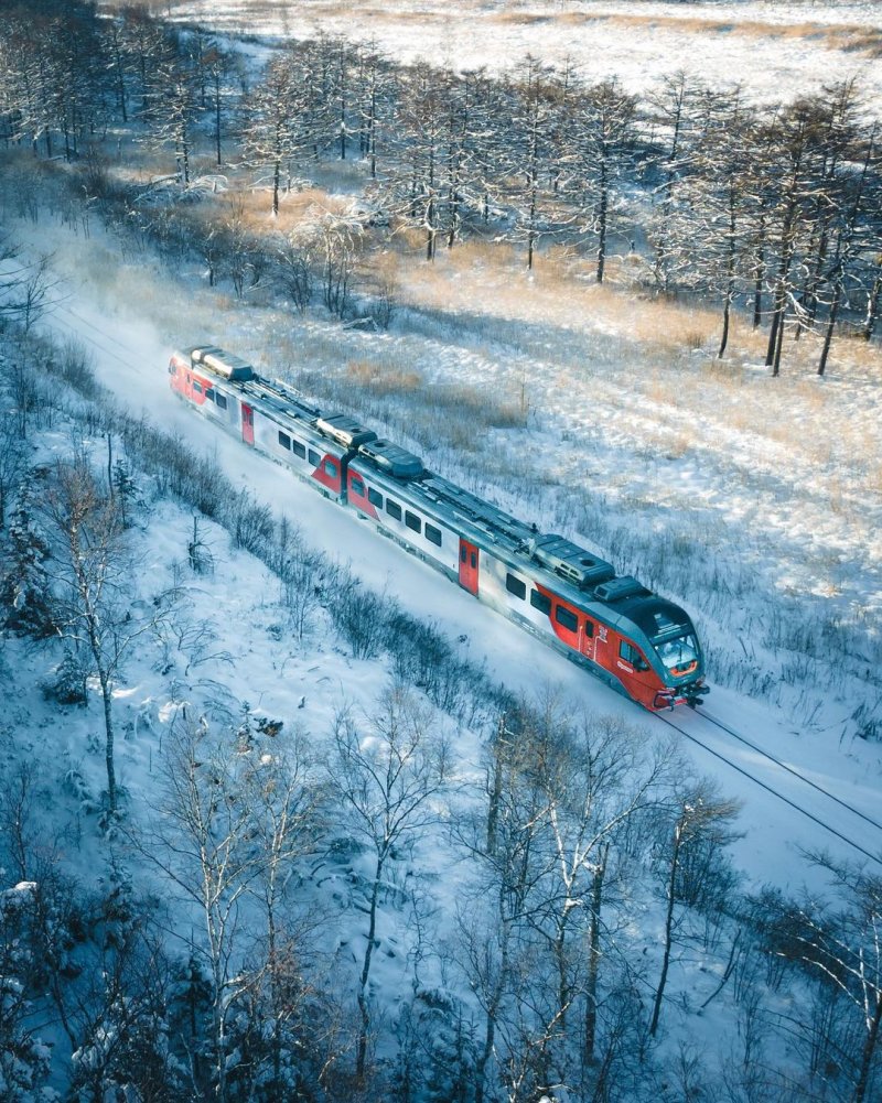 Электричка эп2д внутри