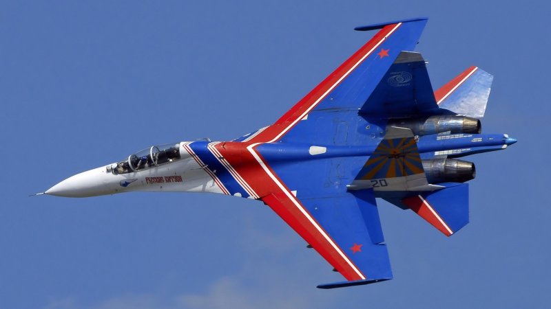 Су-27уб русские Витязи