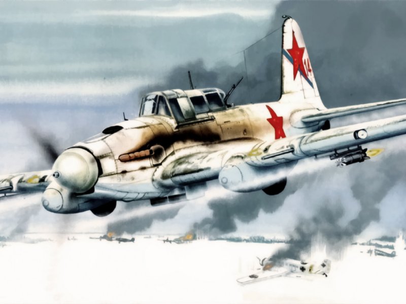 Штурмовик ил-2 1941 цвет