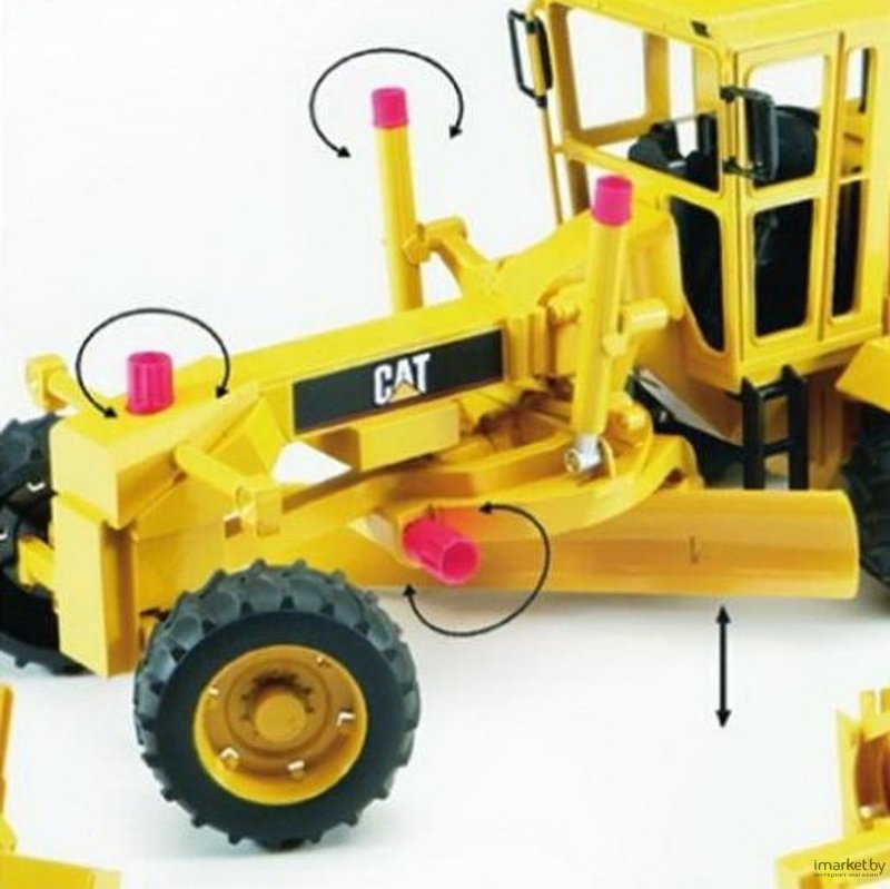 Caterpillar бумажный модель автогрейдера