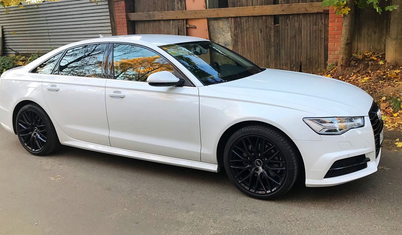 Audi a6 c7 белая
