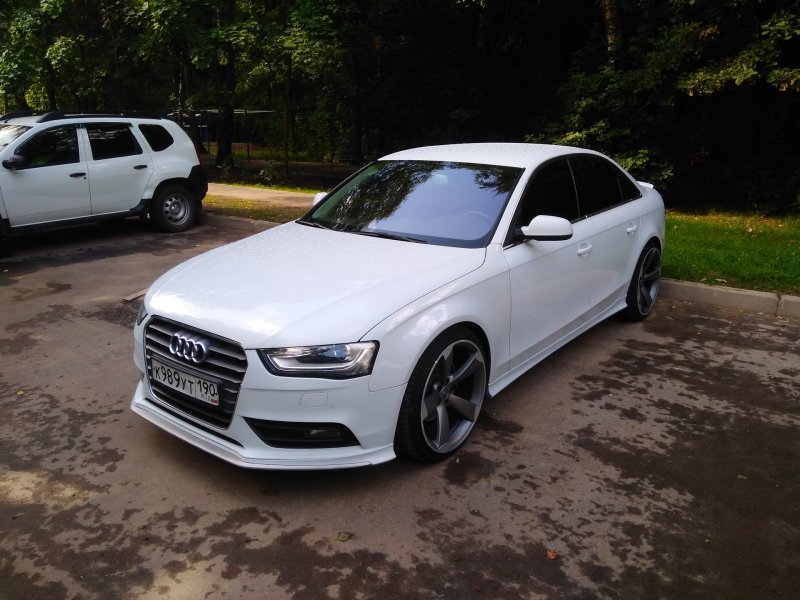 Audi a4 2017 белая