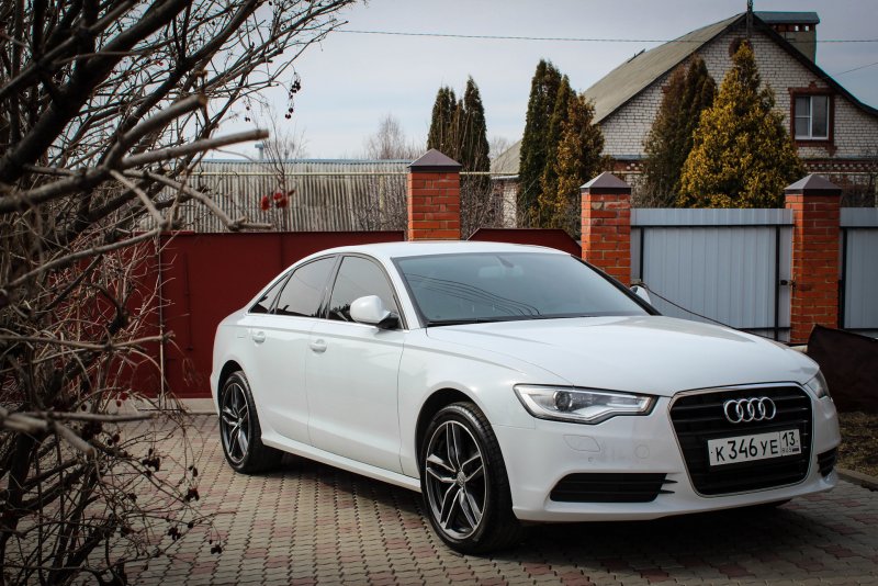 Audi a6 White