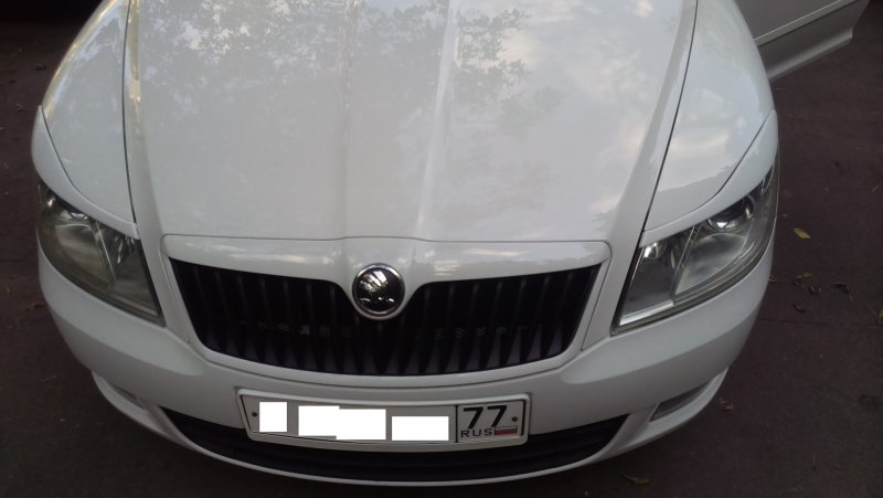 Skoda Octavia a5 FL габариты