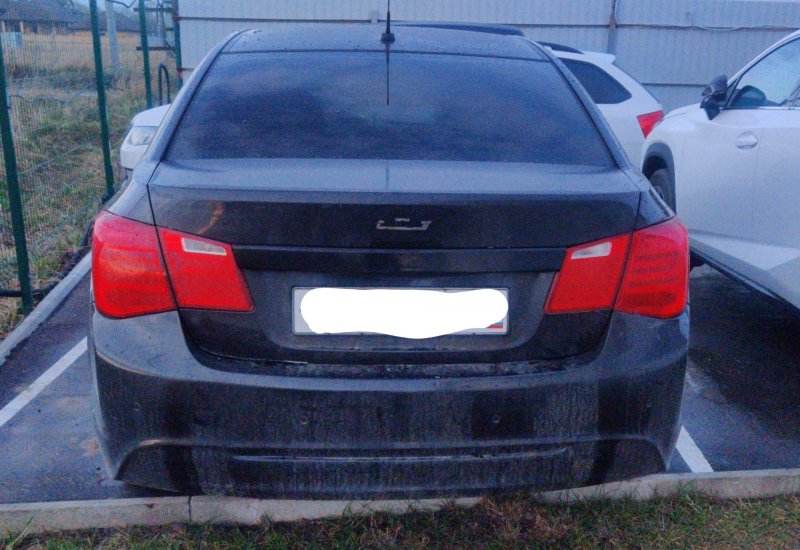 Chevrolet Cruze задняя часть