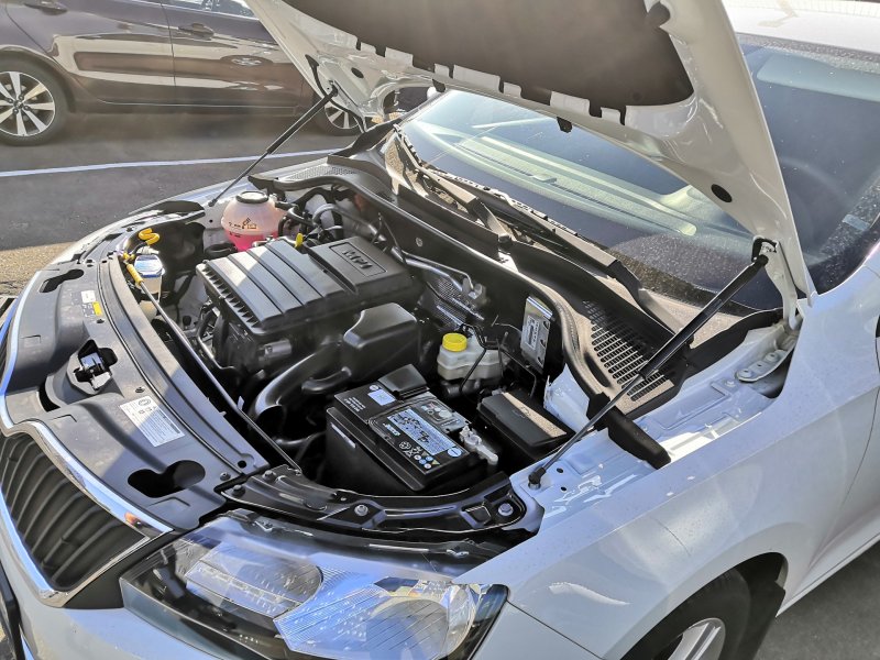 Skoda Rapid 2019 под капотом