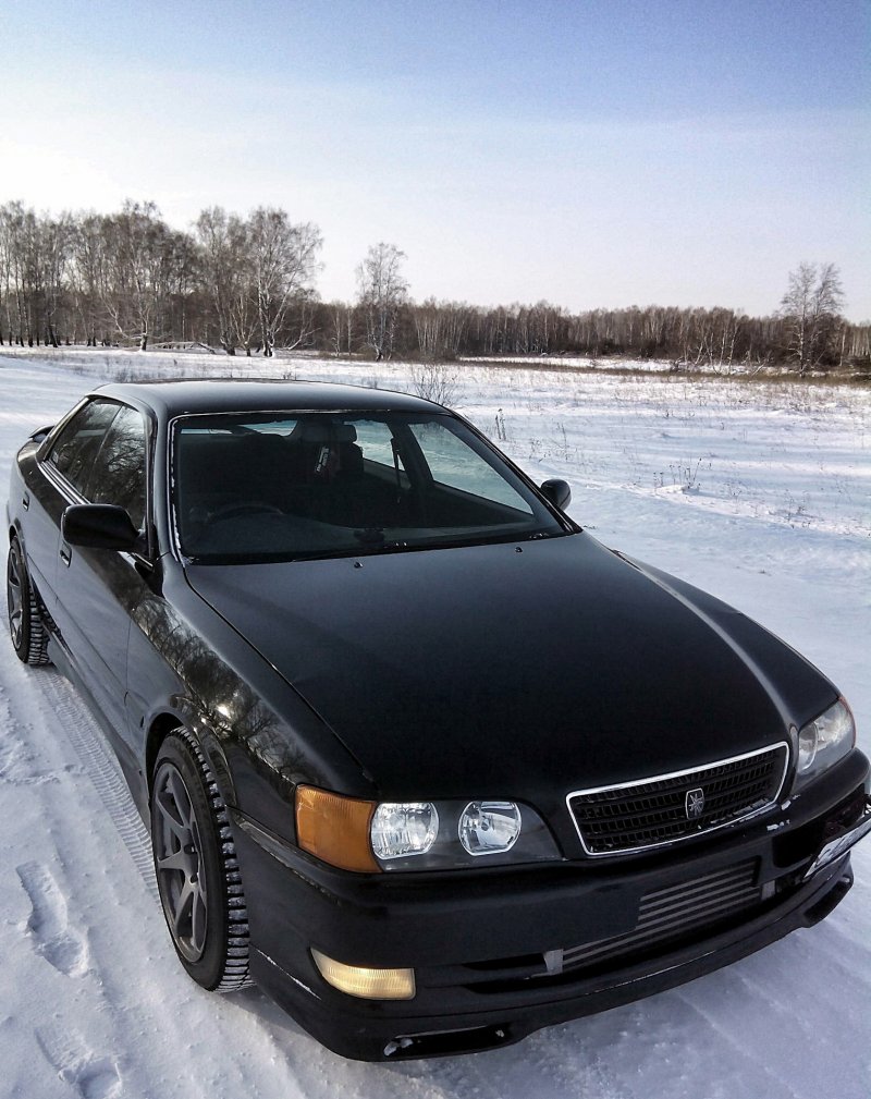 Toyota Chaser 100 зеленый
